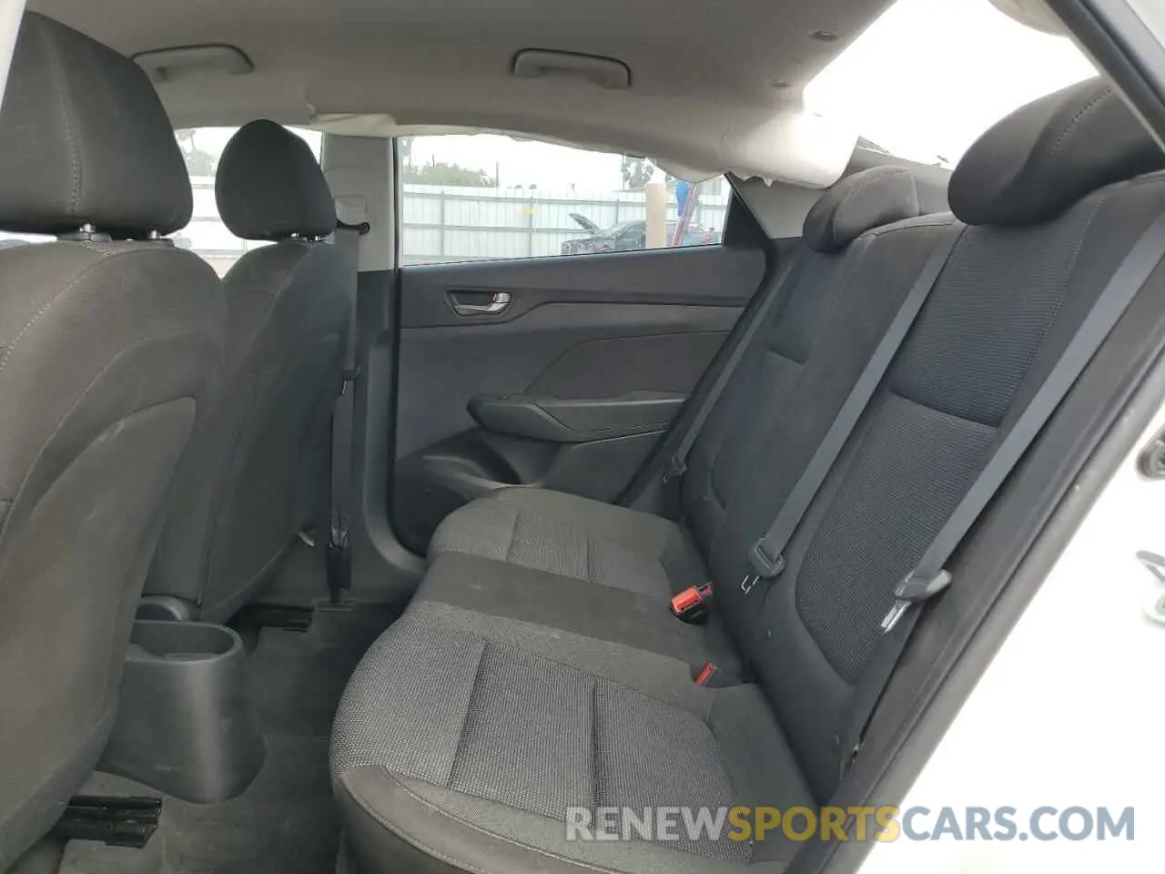 11 fotografías del automóvil dañado 3KPC24A6XNE180152 HYUNDAI ACCENT 2022