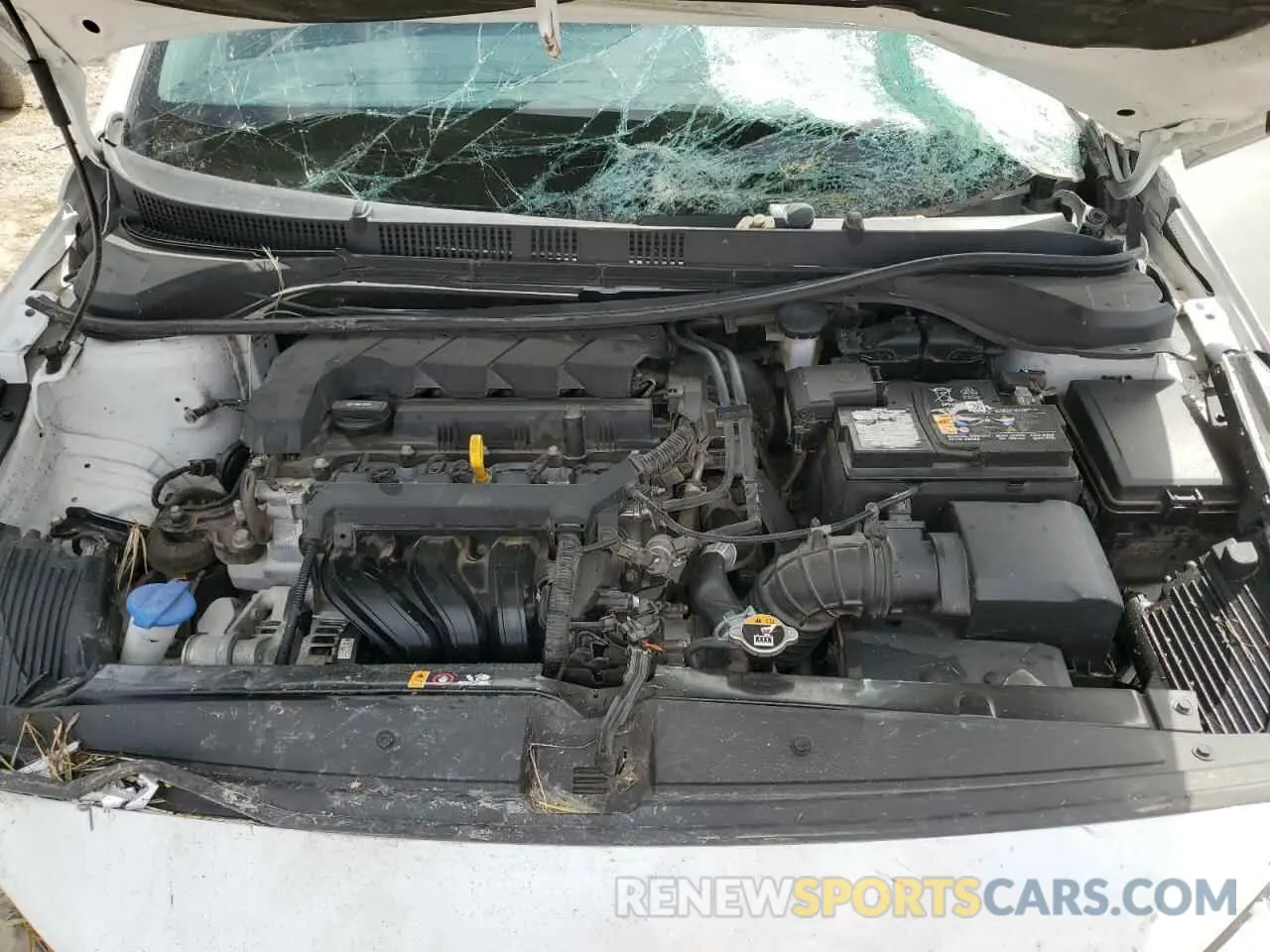 13 fotografías del automóvil dañado 3KPC24A6XNE180152 HYUNDAI ACCENT 2022