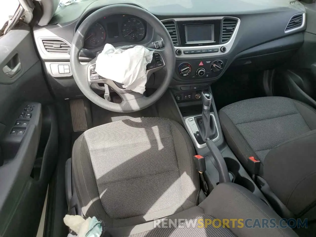 8 fotografías del automóvil dañado 3KPC24A6XNE180152 HYUNDAI ACCENT 2022