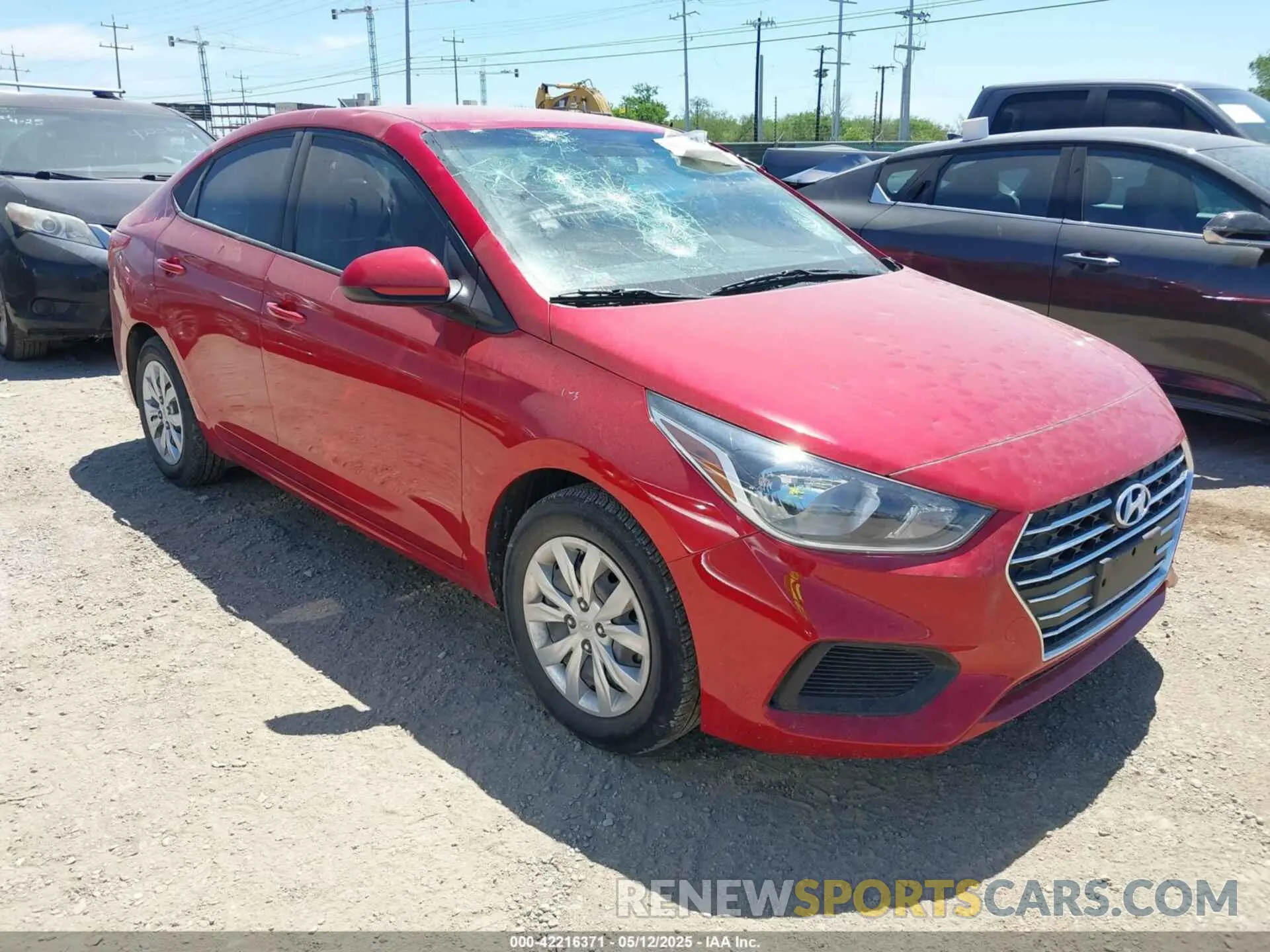 1 fotografías del automóvil dañado 3KPC24A6XNE183245 HYUNDAI ACCENT 2022