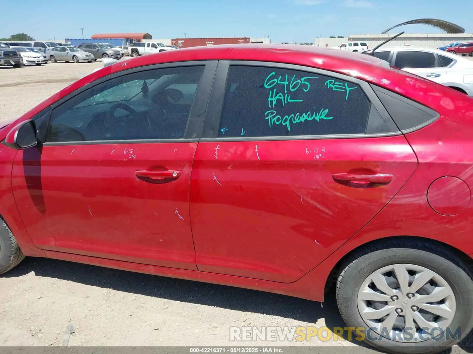 14 fotografías del automóvil dañado 3KPC24A6XNE183245 HYUNDAI ACCENT 2022