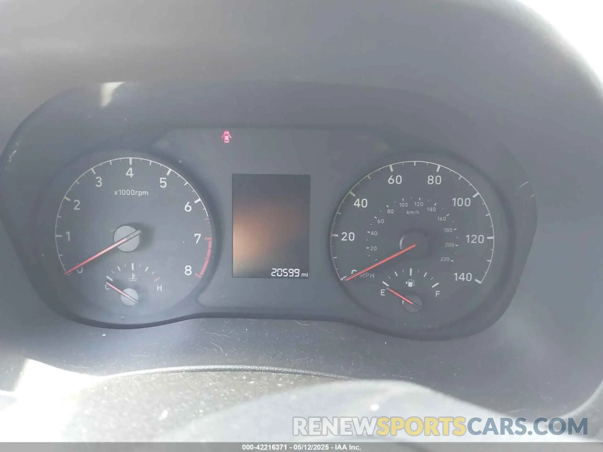 7 fotografías del automóvil dañado 3KPC24A6XNE183245 HYUNDAI ACCENT 2022