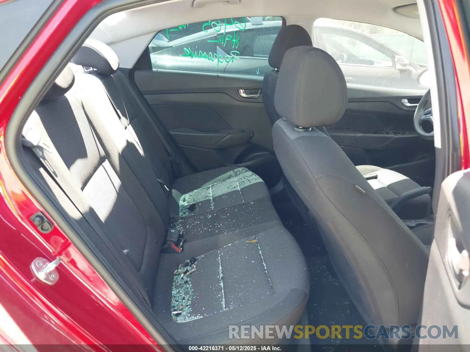 8 fotografías del automóvil dañado 3KPC24A6XNE183245 HYUNDAI ACCENT 2022