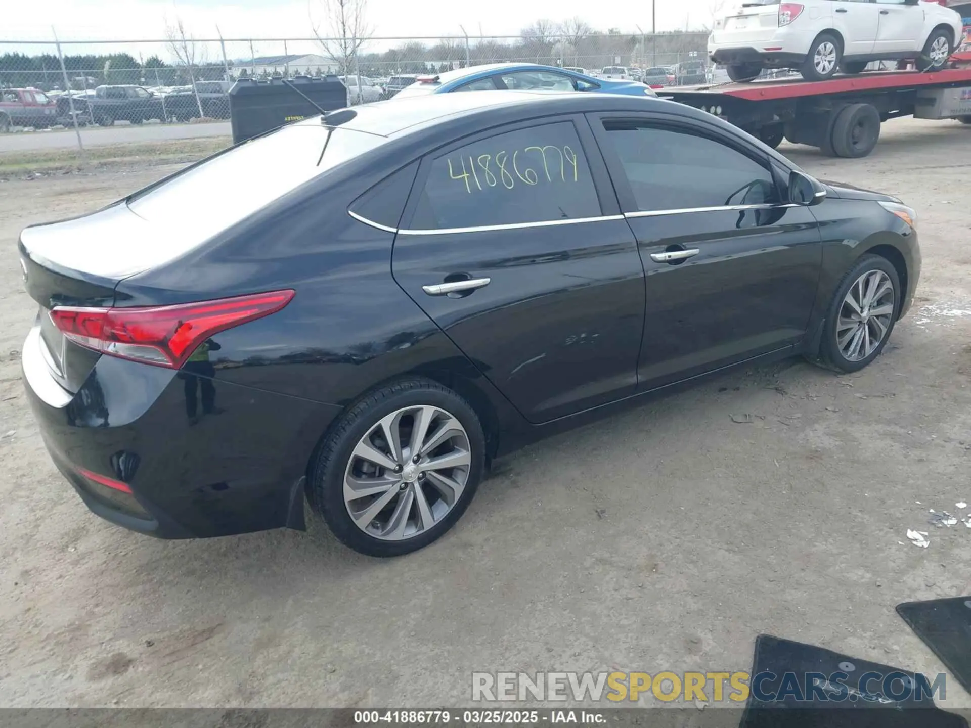 4 fotografías del automóvil dañado 3KPC34A62NE170759 HYUNDAI ACCENT 2022
