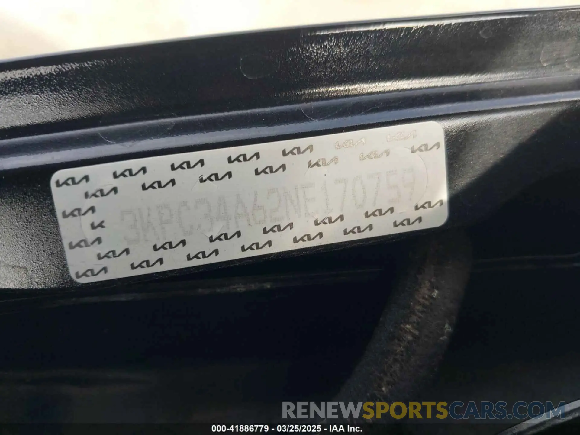 9 fotografías del automóvil dañado 3KPC34A62NE170759 HYUNDAI ACCENT 2022