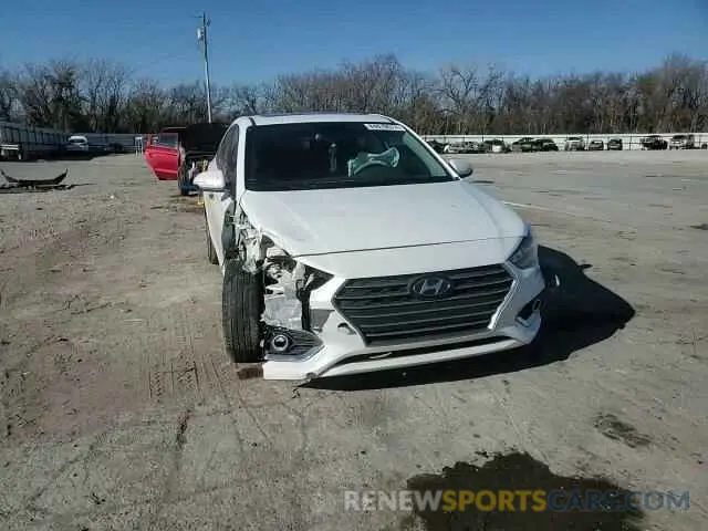 11 fotografías del automóvil dañado 3KPC34A64NE188986 HYUNDAI ACCENT 2022