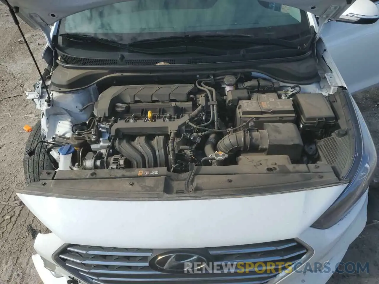12 fotografías del automóvil dañado 3KPC34A64NE188986 HYUNDAI ACCENT 2022