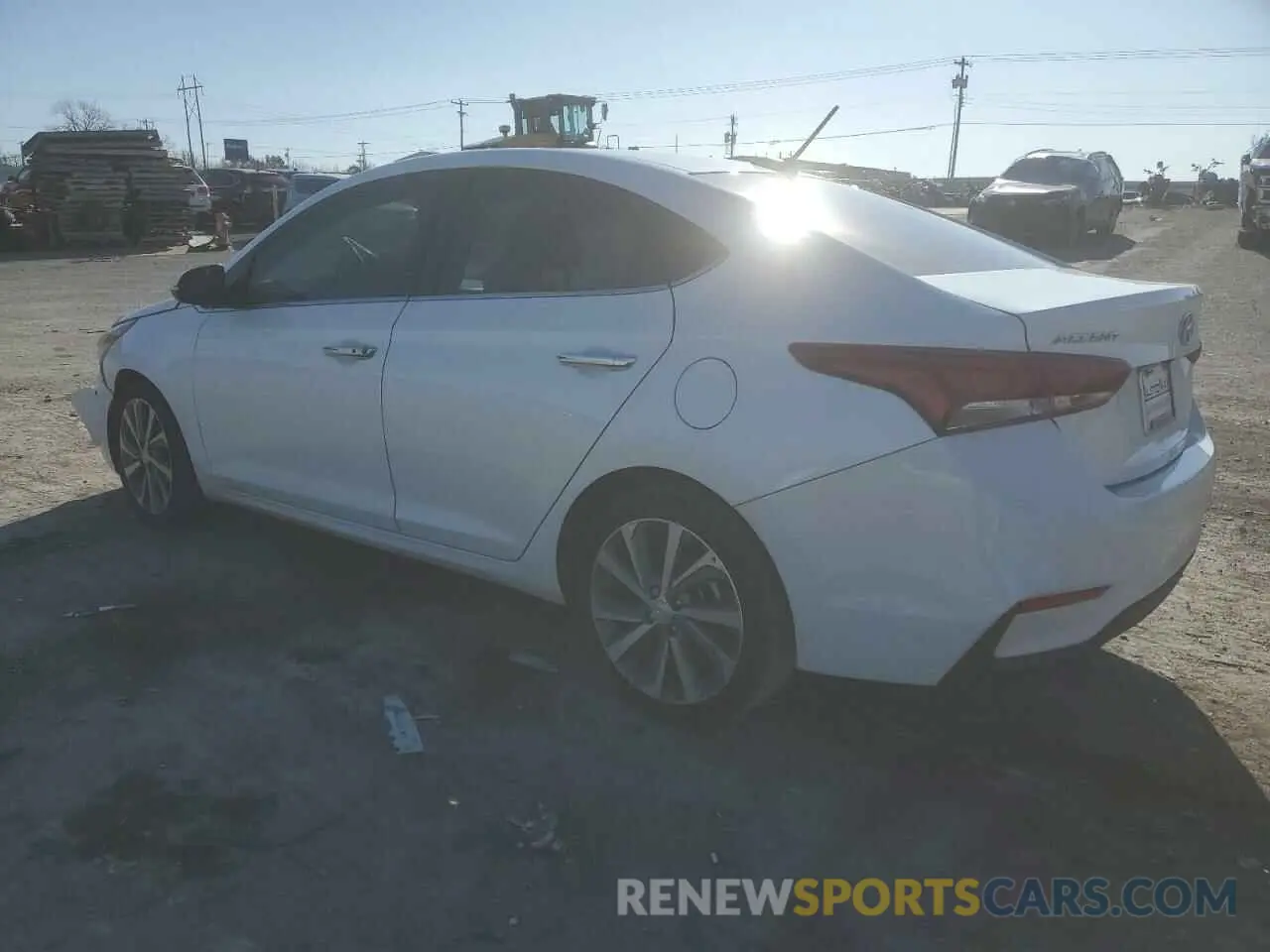 2 fotografías del automóvil dañado 3KPC34A64NE188986 HYUNDAI ACCENT 2022