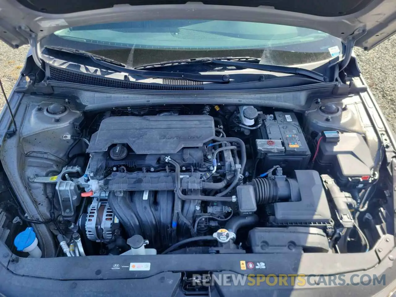 11 fotografías del automóvil dañado KMHLM4AG5PU549387 HYUNDAI ACCENT 2023
