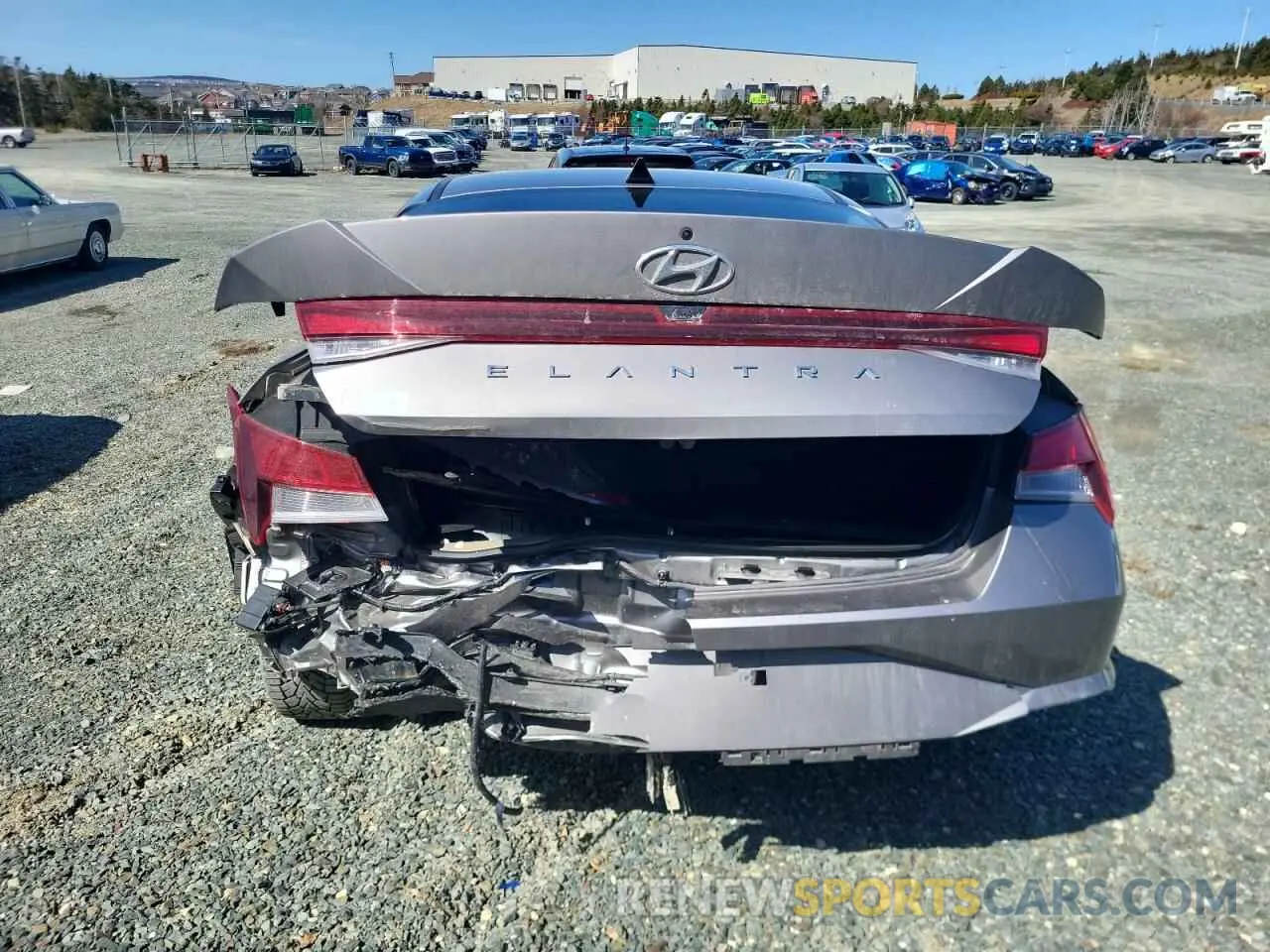 6 fotografías del automóvil dañado KMHLM4AG5PU549387 HYUNDAI ACCENT 2023