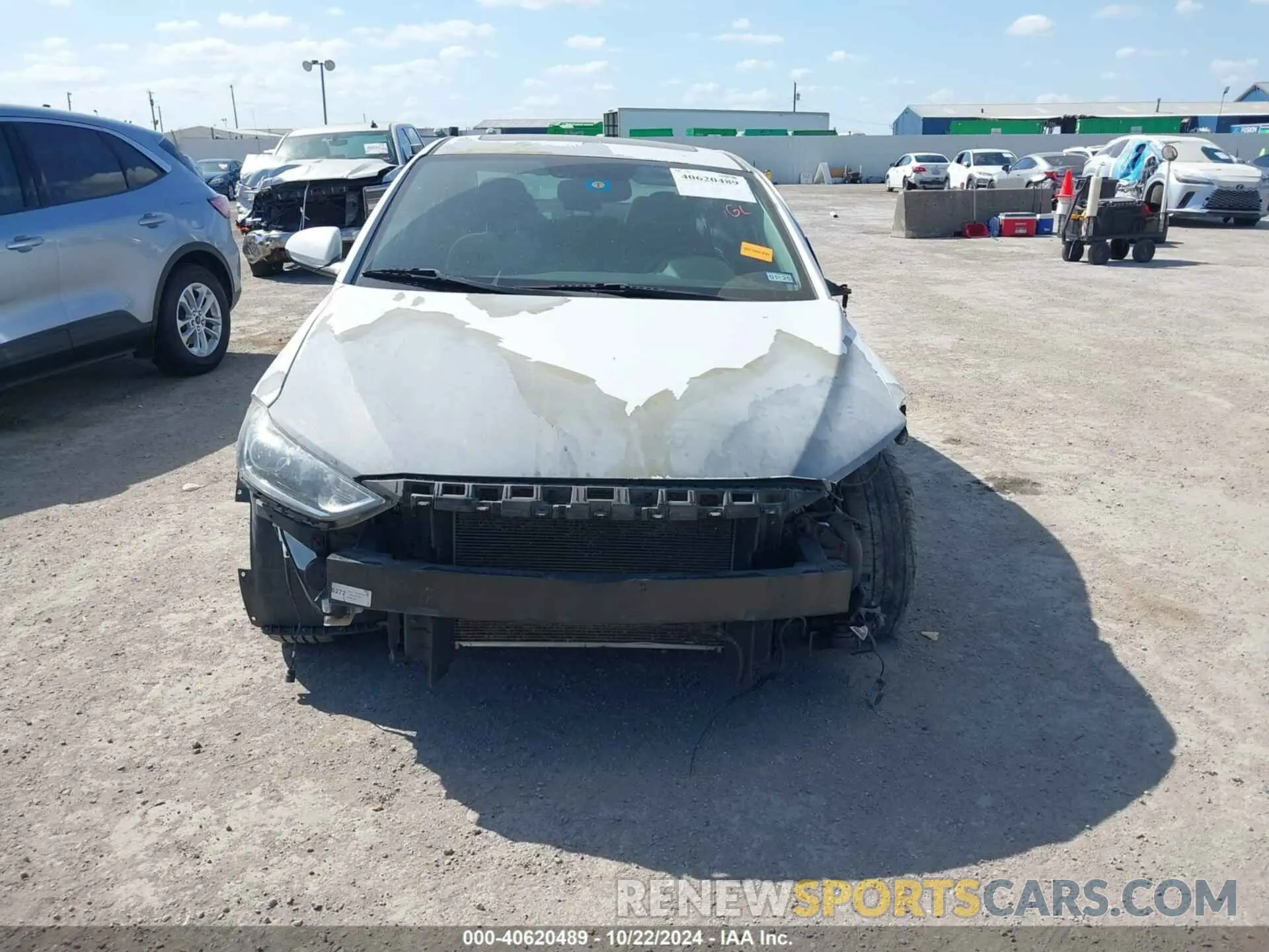 12 fotografías del automóvil dañado 5NPD84LF7HH170856 HYUNDAI ELANTRA 2017