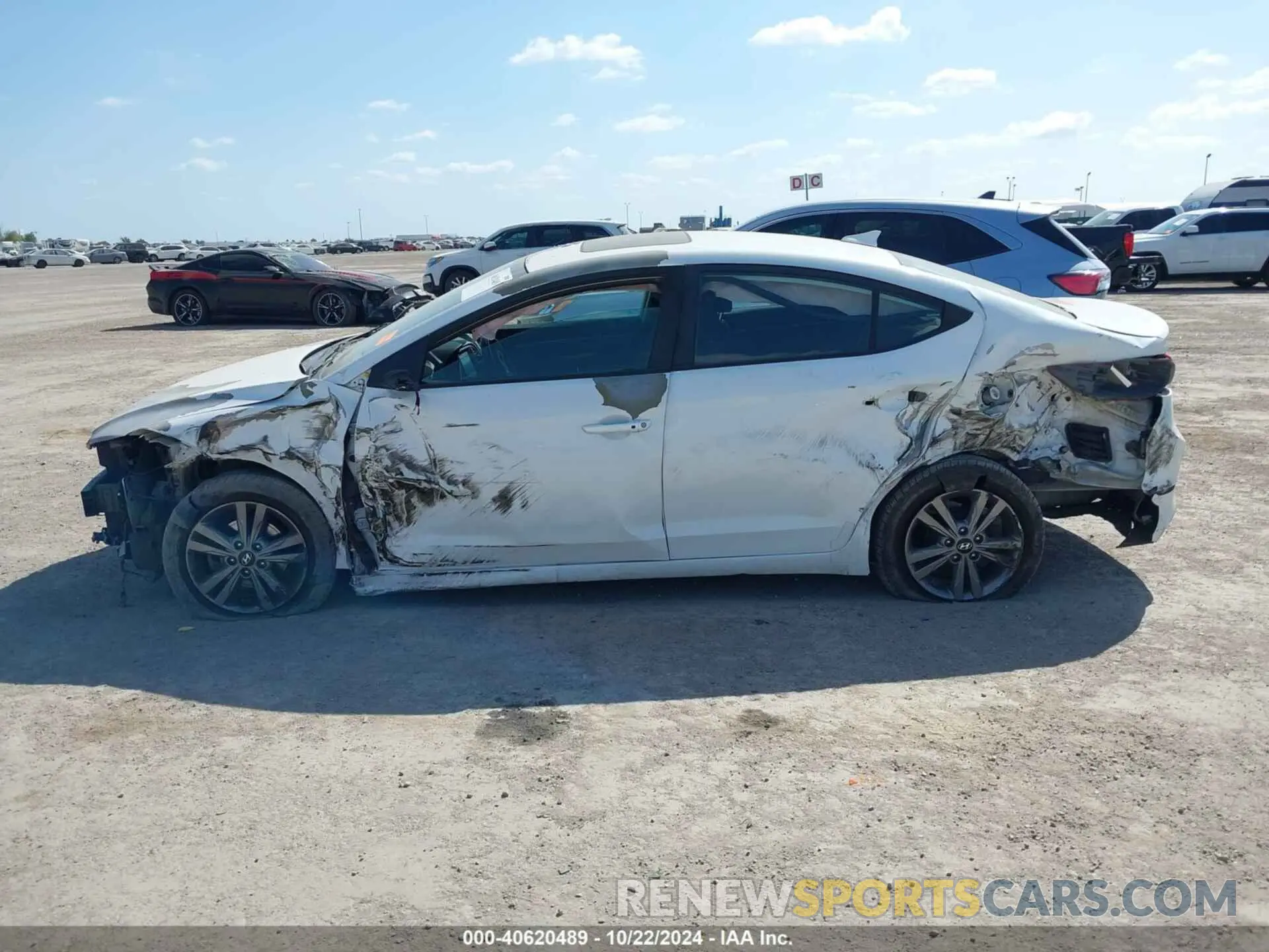 14 fotografías del automóvil dañado 5NPD84LF7HH170856 HYUNDAI ELANTRA 2017