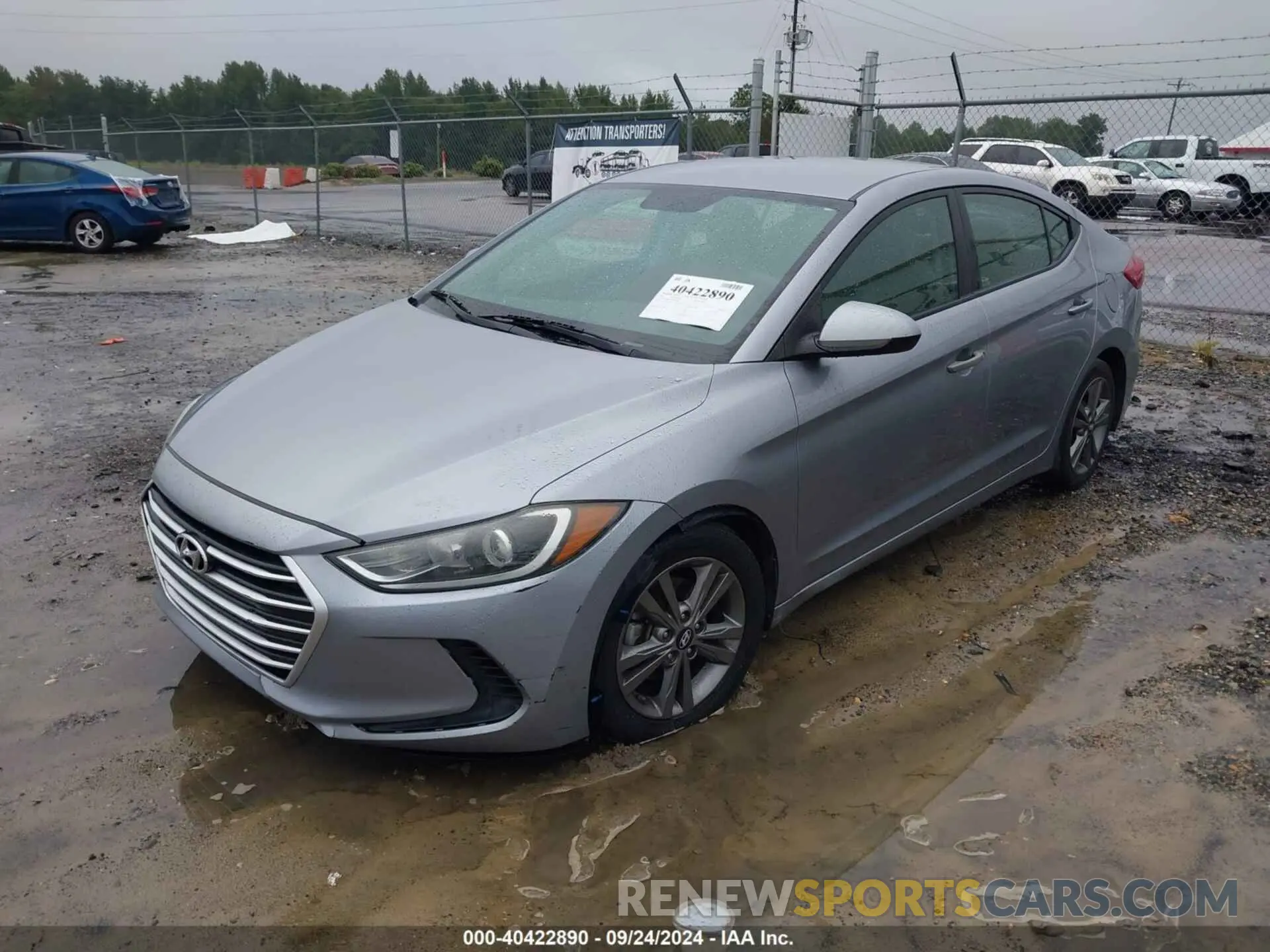 2 fotografías del automóvil dañado 5NPD84LF8HH008248 HYUNDAI ELANTRA 2017