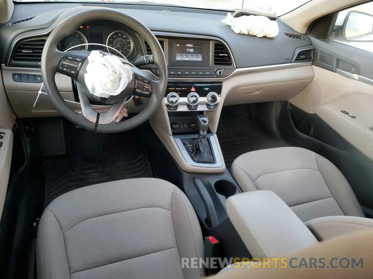 8 fotografías del automóvil dañado 5NPD74LF0KH423736 HYUNDAI ELANTRA 2019