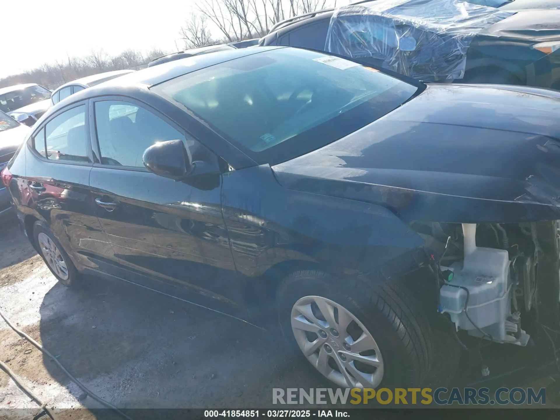 14 fotografías del automóvil dañado 5NPD74LF0KH441668 HYUNDAI ELANTRA 2019