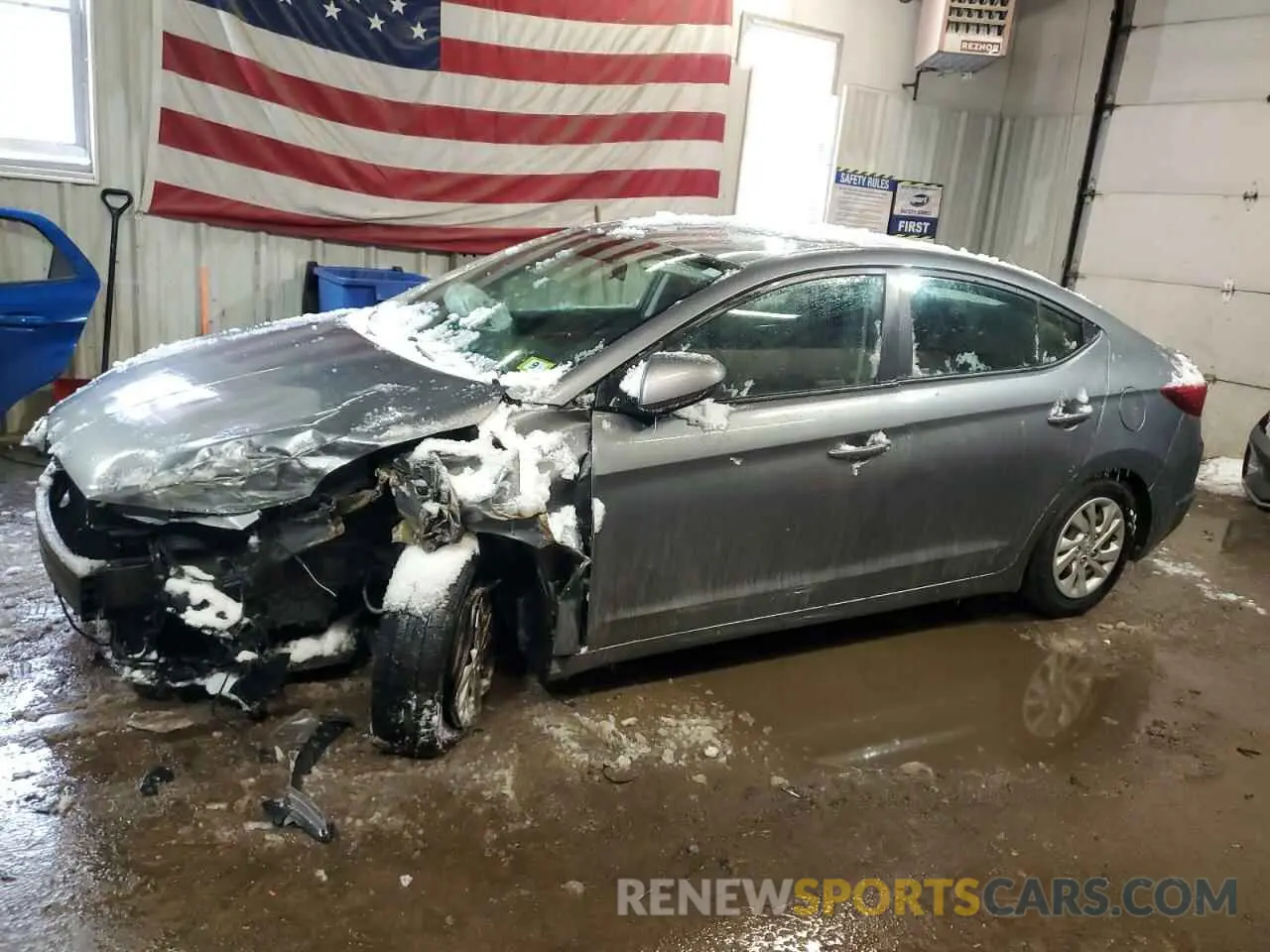 1 fotografías del automóvil dañado 5NPD74LF0KH456865 HYUNDAI ELANTRA 2019