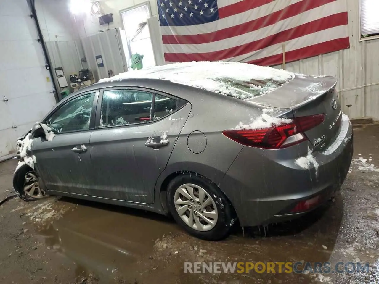 2 fotografías del automóvil dañado 5NPD74LF0KH456865 HYUNDAI ELANTRA 2019
