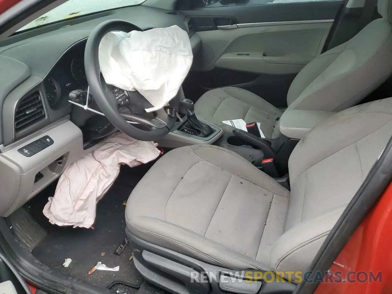 7 fotografías del automóvil dañado 5NPD74LF0KH459880 HYUNDAI ELANTRA 2019