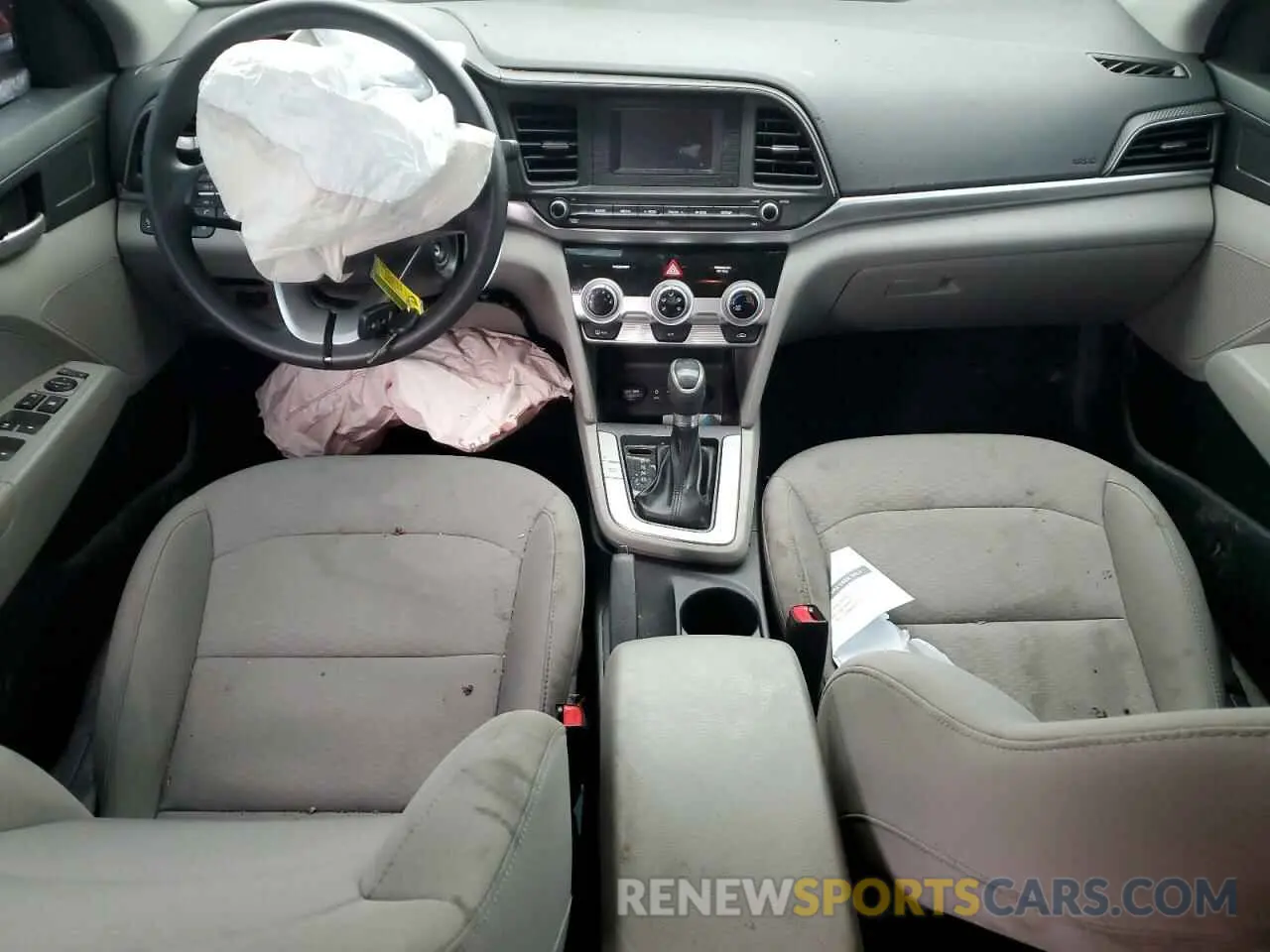 8 fotografías del automóvil dañado 5NPD74LF0KH459880 HYUNDAI ELANTRA 2019
