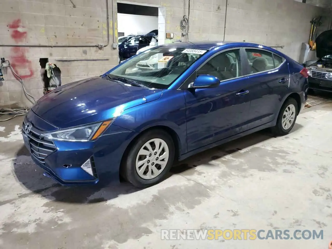 1 fotografías del automóvil dañado 5NPD74LF0KH482902 HYUNDAI ELANTRA 2019