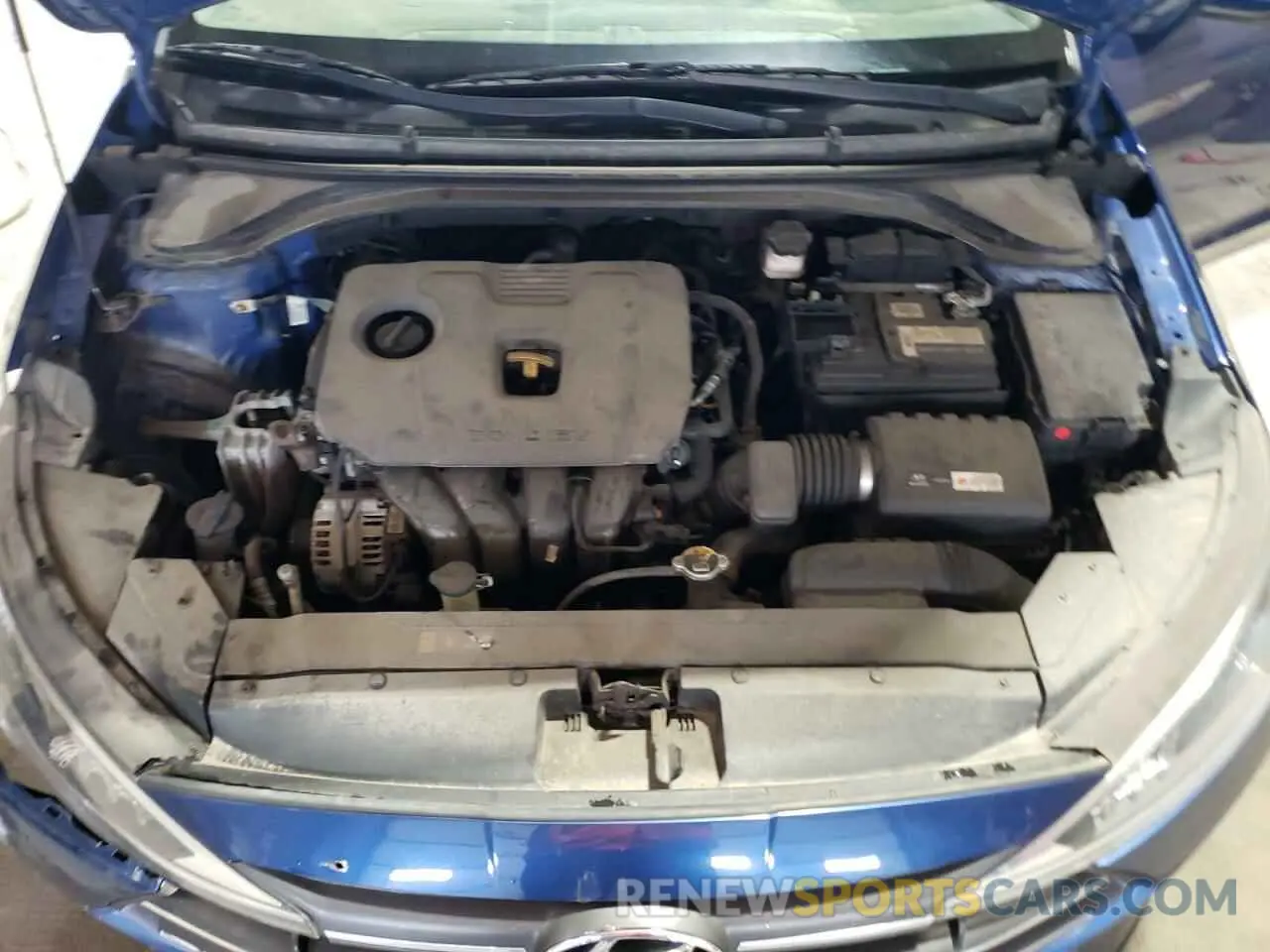 11 fotografías del automóvil dañado 5NPD74LF0KH482902 HYUNDAI ELANTRA 2019