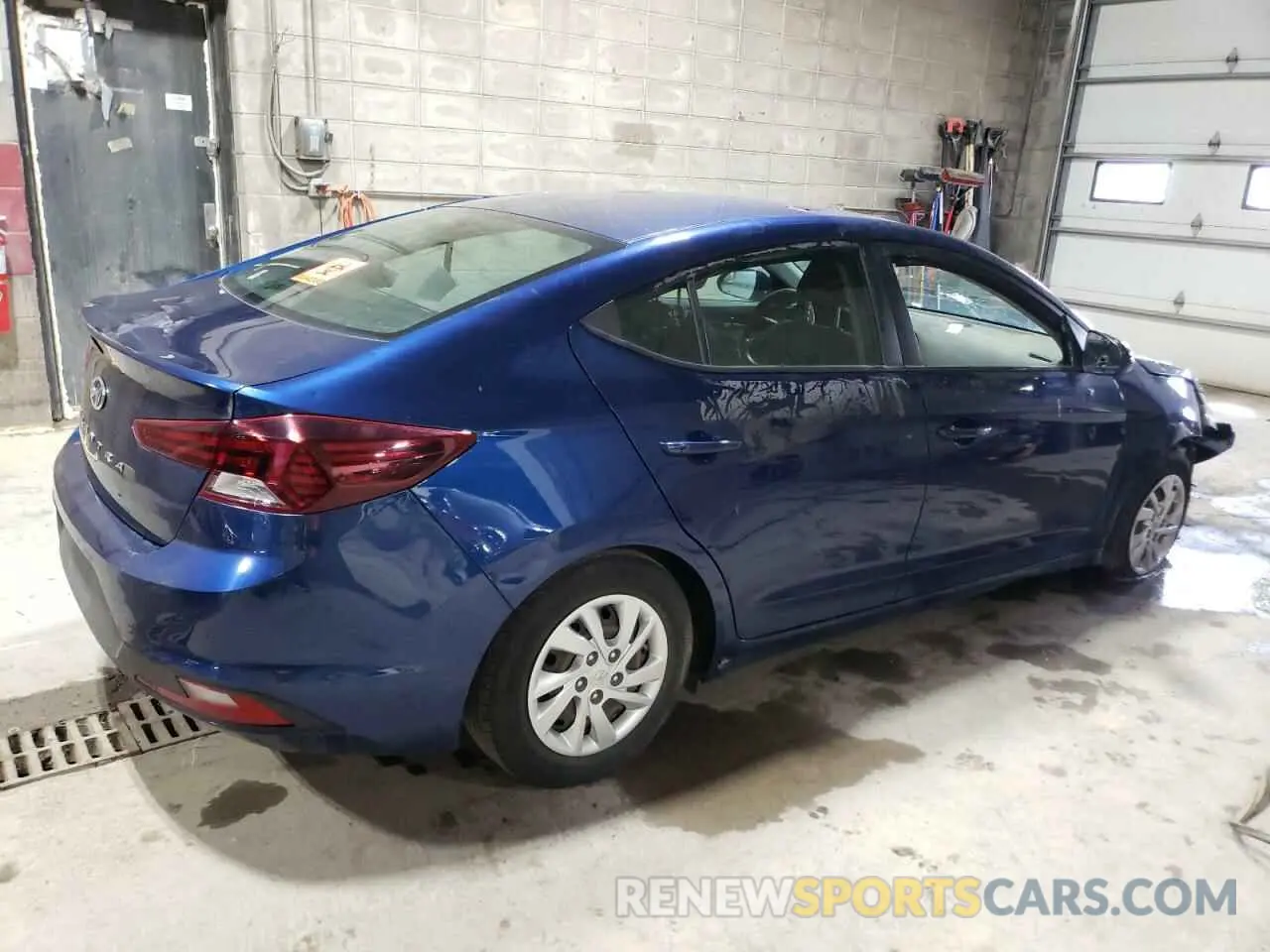 3 fotografías del automóvil dañado 5NPD74LF0KH482902 HYUNDAI ELANTRA 2019