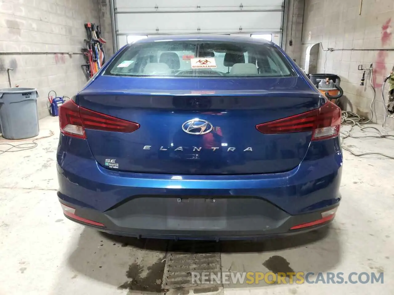 6 fotografías del automóvil dañado 5NPD74LF0KH482902 HYUNDAI ELANTRA 2019