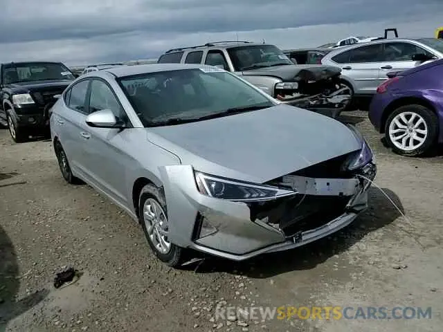 11 fotografías del automóvil dañado 5NPD74LF0KH485346 HYUNDAI ELANTRA 2019