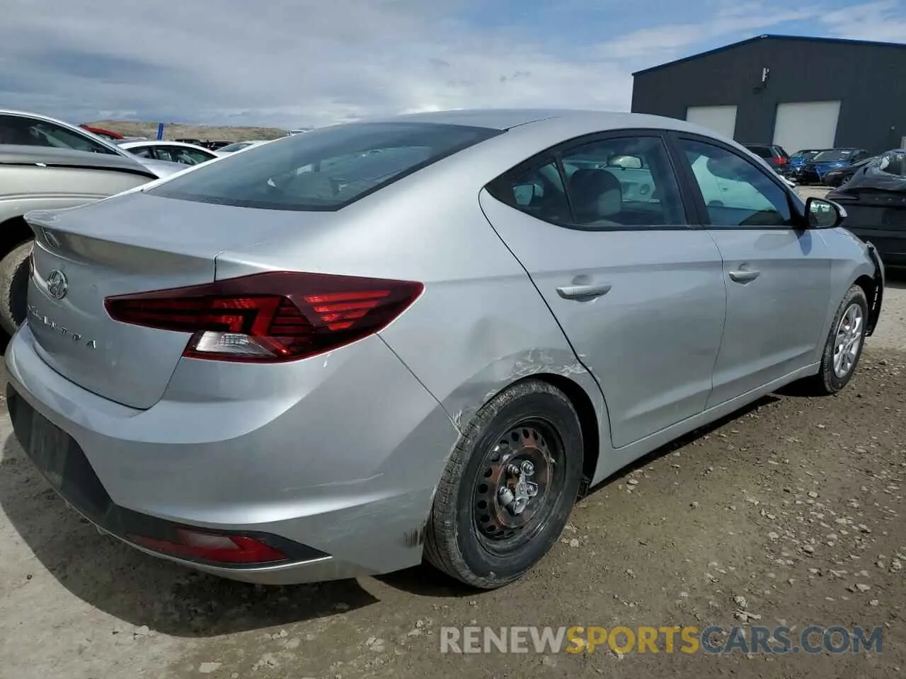 3 fotografías del automóvil dañado 5NPD74LF0KH485346 HYUNDAI ELANTRA 2019