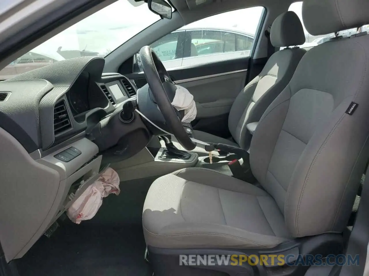 7 fotografías del automóvil dañado 5NPD74LF0KH485346 HYUNDAI ELANTRA 2019