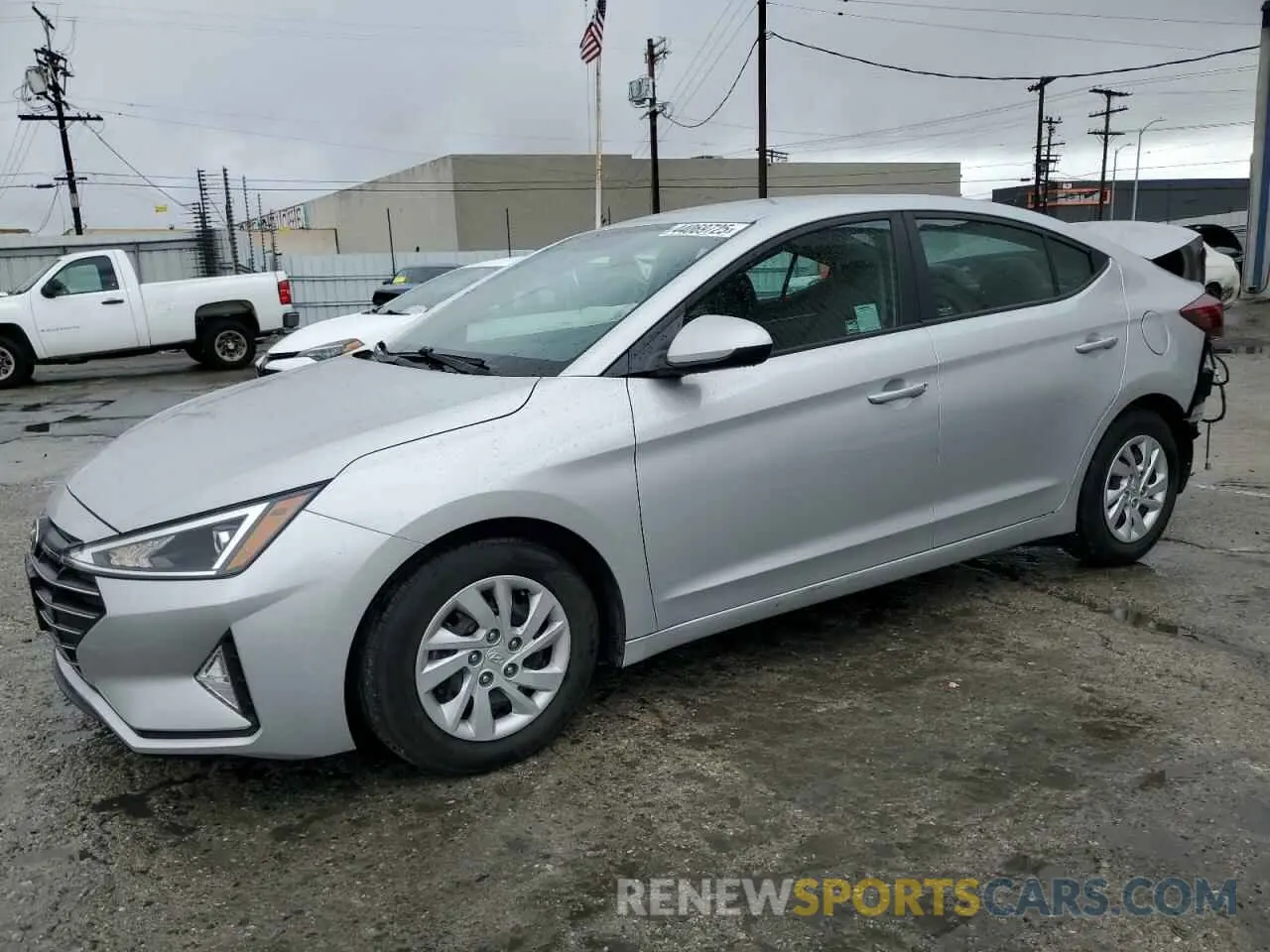 1 fotografías del automóvil dañado 5NPD74LF1KH490698 HYUNDAI ELANTRA 2019