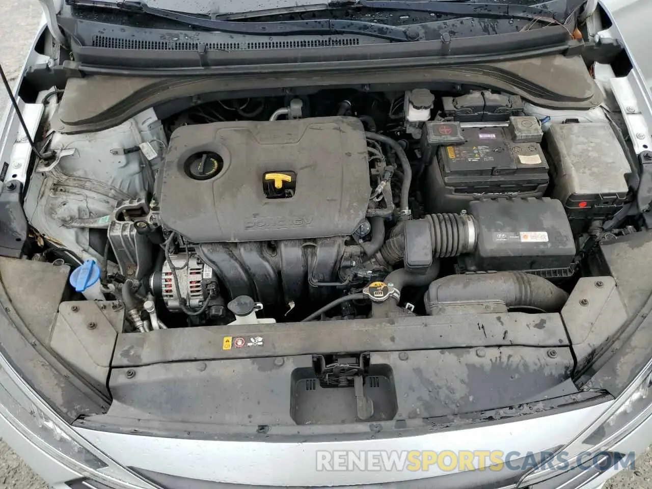 11 fotografías del automóvil dañado 5NPD74LF1KH490698 HYUNDAI ELANTRA 2019