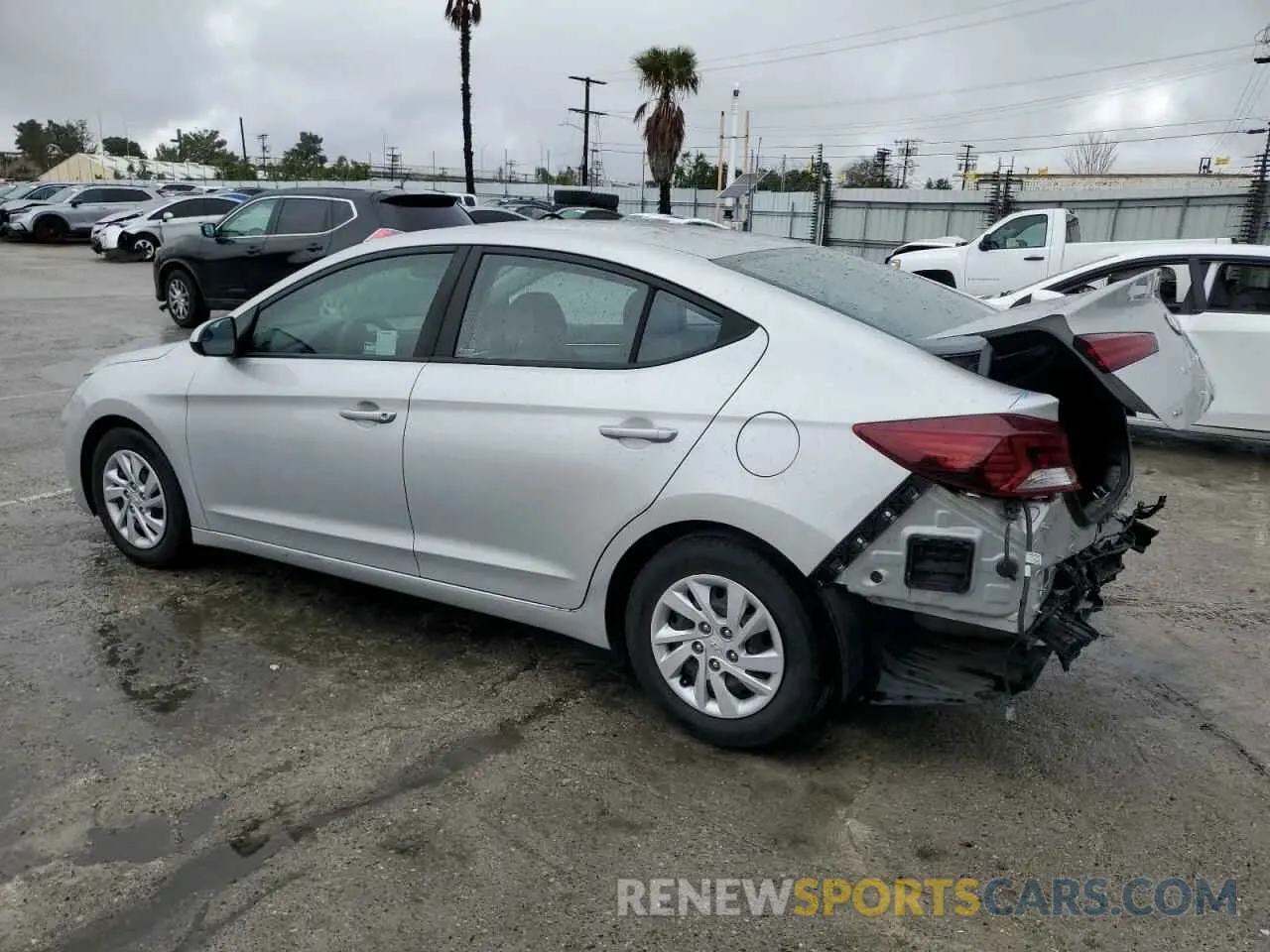 2 fotografías del automóvil dañado 5NPD74LF1KH490698 HYUNDAI ELANTRA 2019