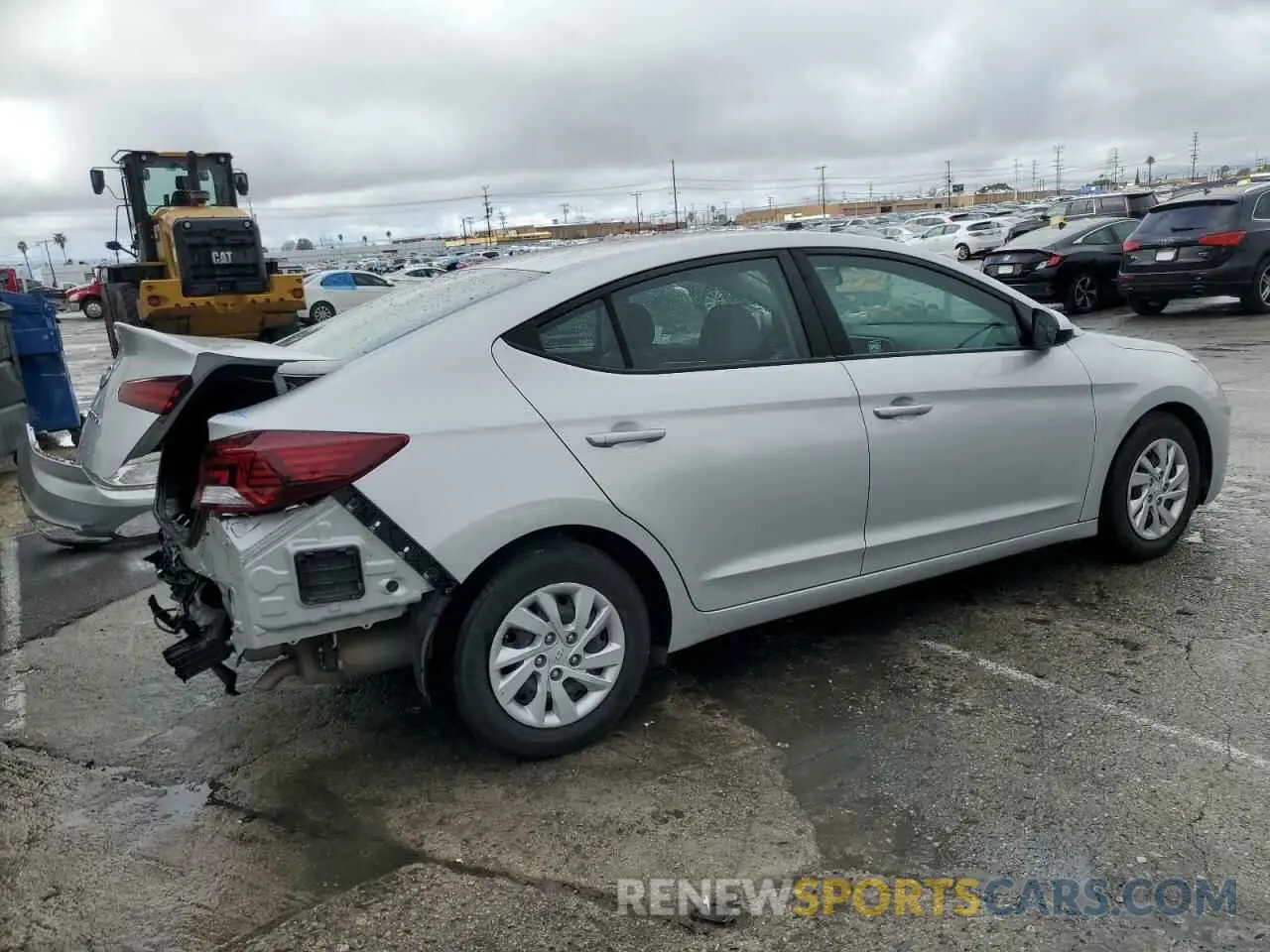3 fotografías del automóvil dañado 5NPD74LF1KH490698 HYUNDAI ELANTRA 2019