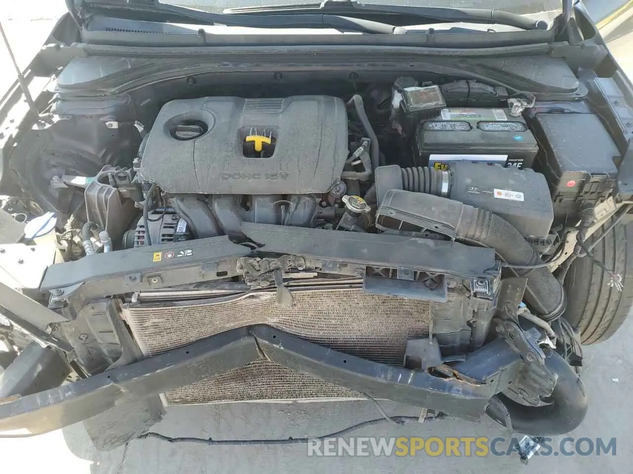 11 fotografías del automóvil dañado 5NPD74LF2KH411068 HYUNDAI ELANTRA 2019