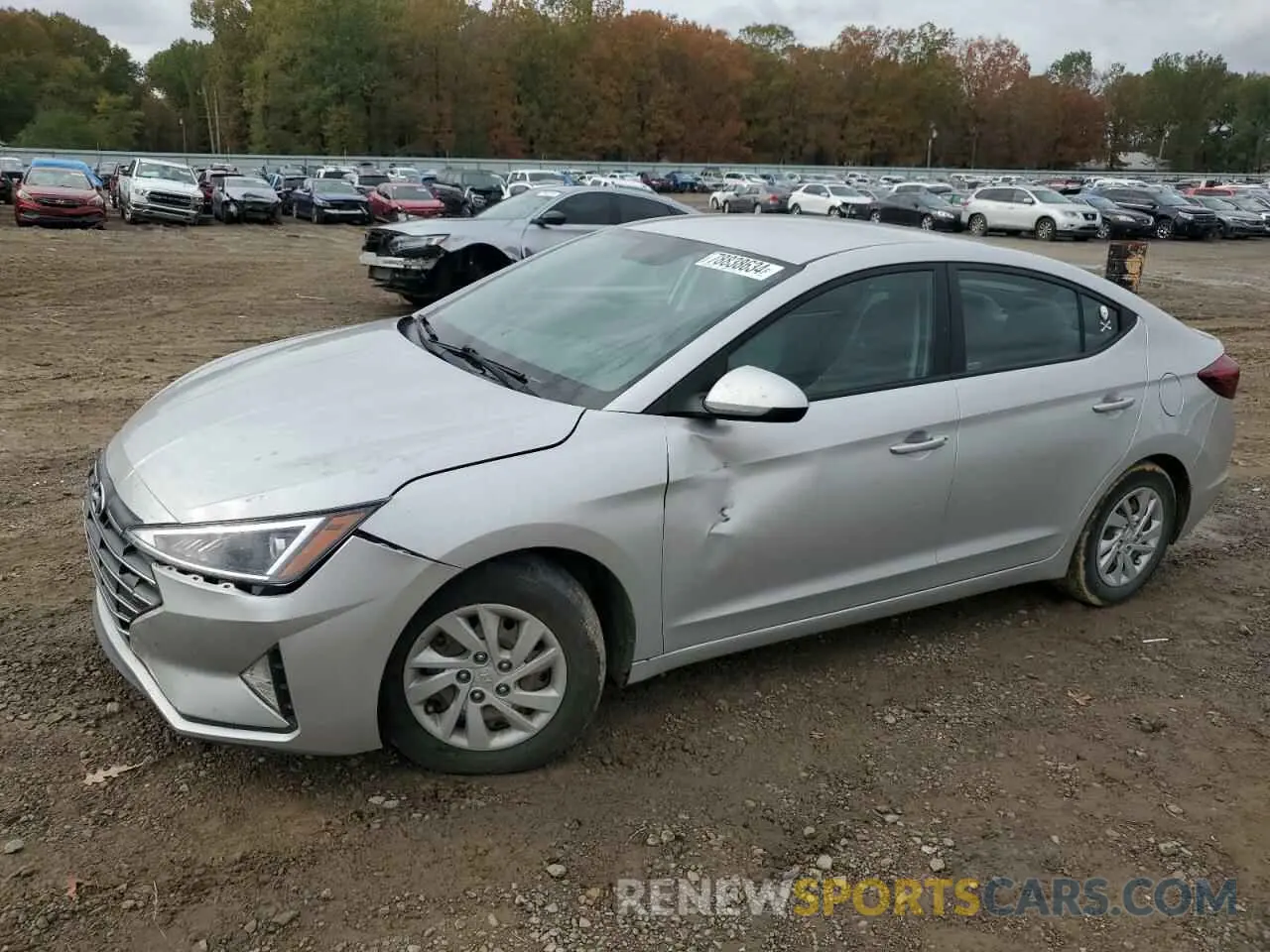 1 fotografías del automóvil dañado 5NPD74LF2KH429683 HYUNDAI ELANTRA 2019
