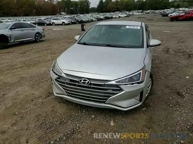 11 fotografías del automóvil dañado 5NPD74LF2KH429683 HYUNDAI ELANTRA 2019