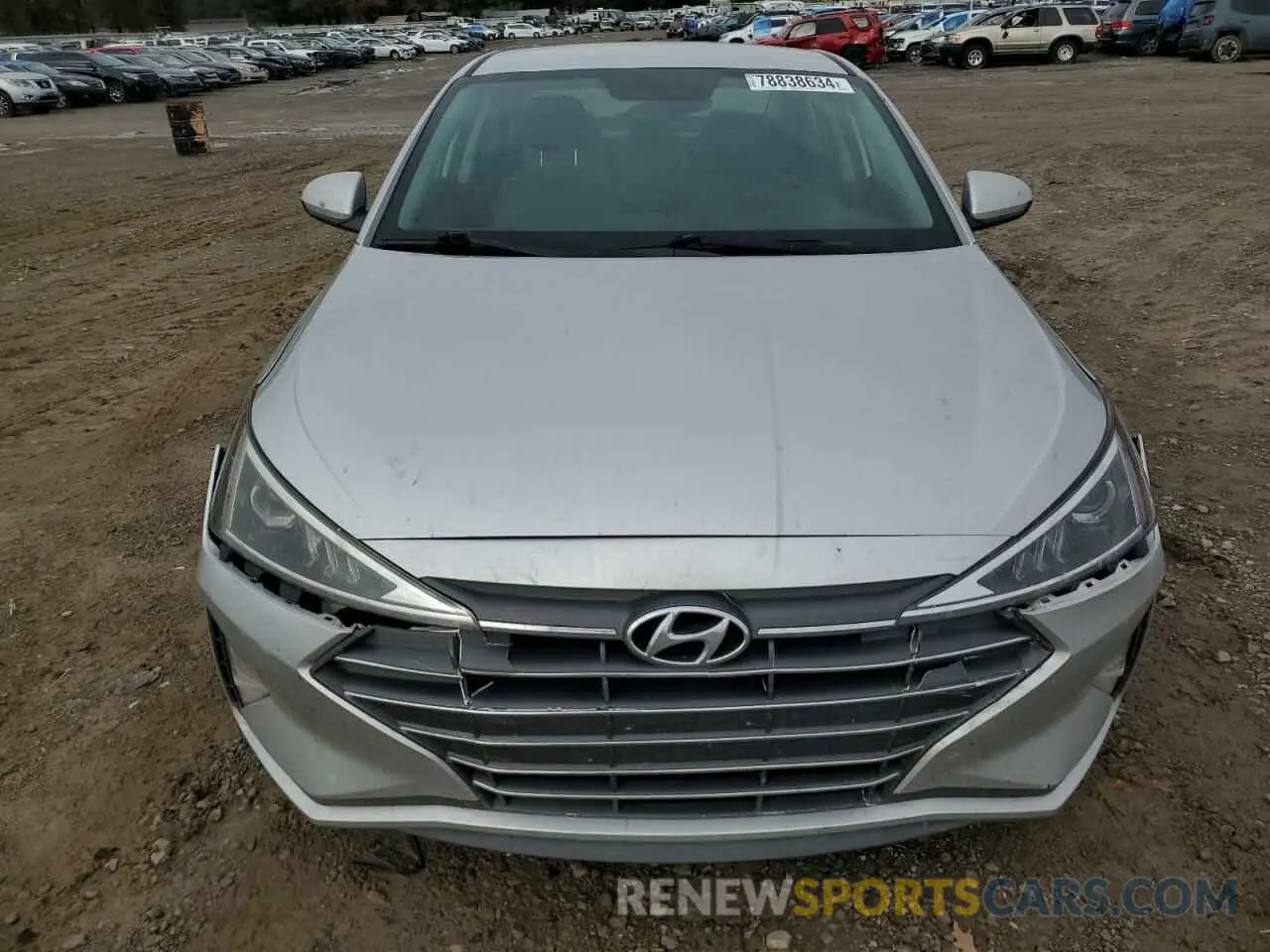 5 fotografías del automóvil dañado 5NPD74LF2KH429683 HYUNDAI ELANTRA 2019