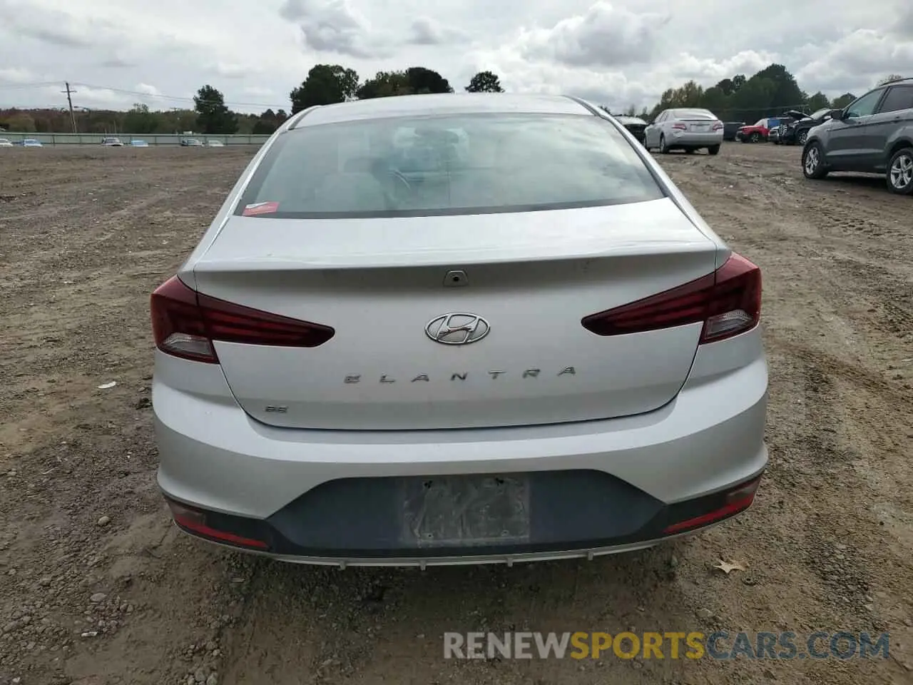 6 fotografías del automóvil dañado 5NPD74LF2KH429683 HYUNDAI ELANTRA 2019