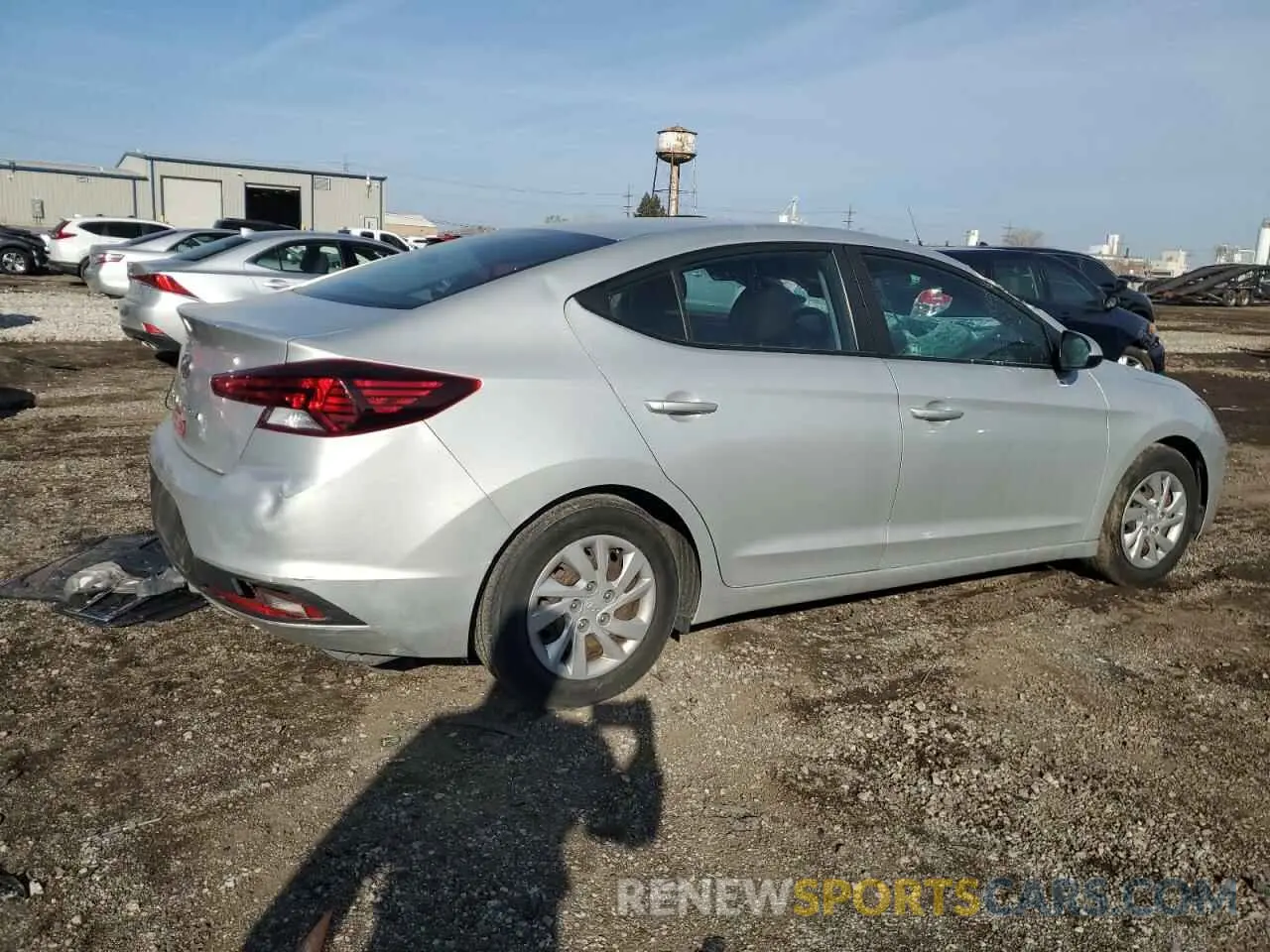 3 fotografías del automóvil dañado 5NPD74LF2KH433104 HYUNDAI ELANTRA 2019