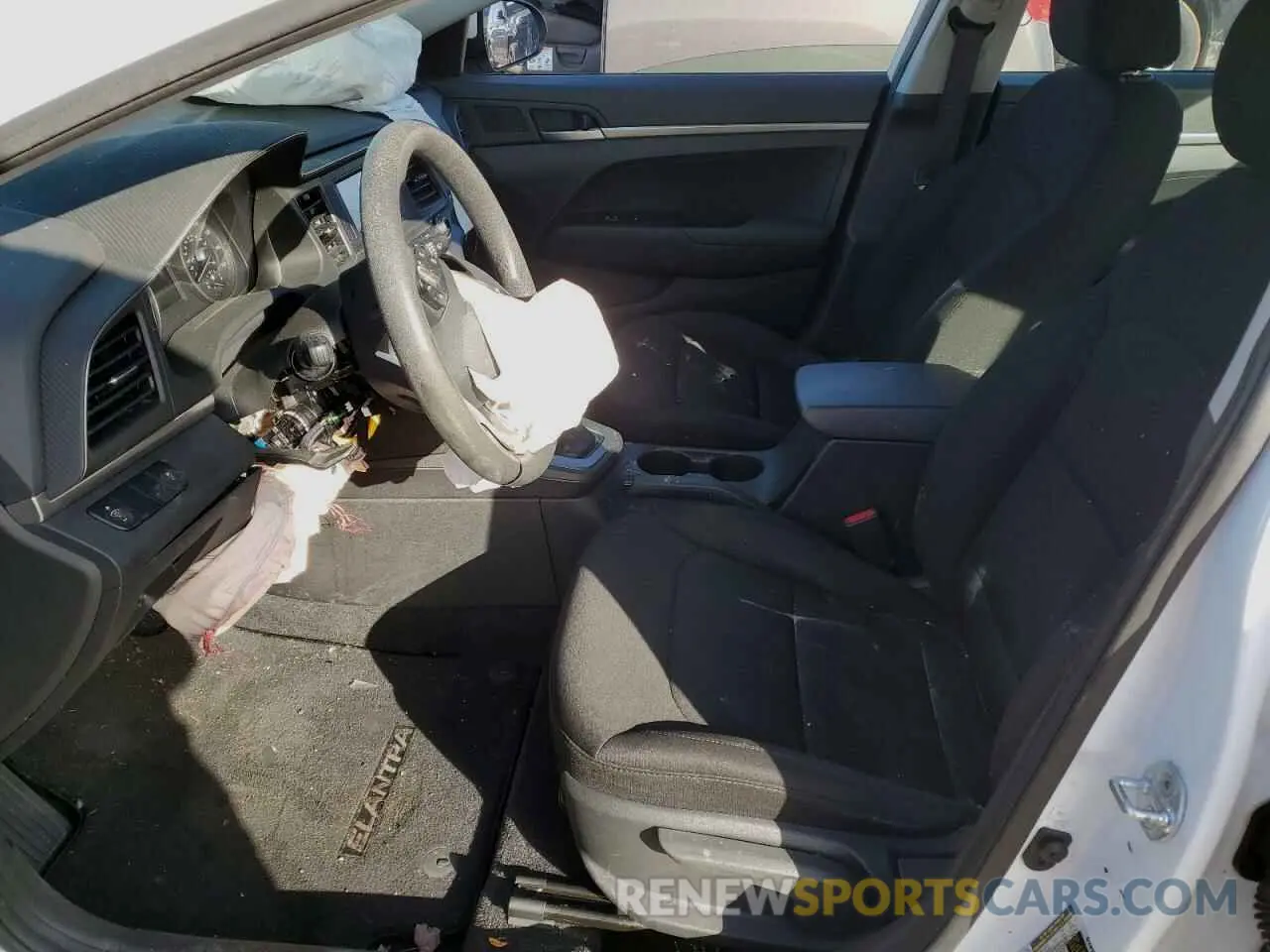 7 fotografías del automóvil dañado 5NPD74LF2KH440358 HYUNDAI ELANTRA 2019