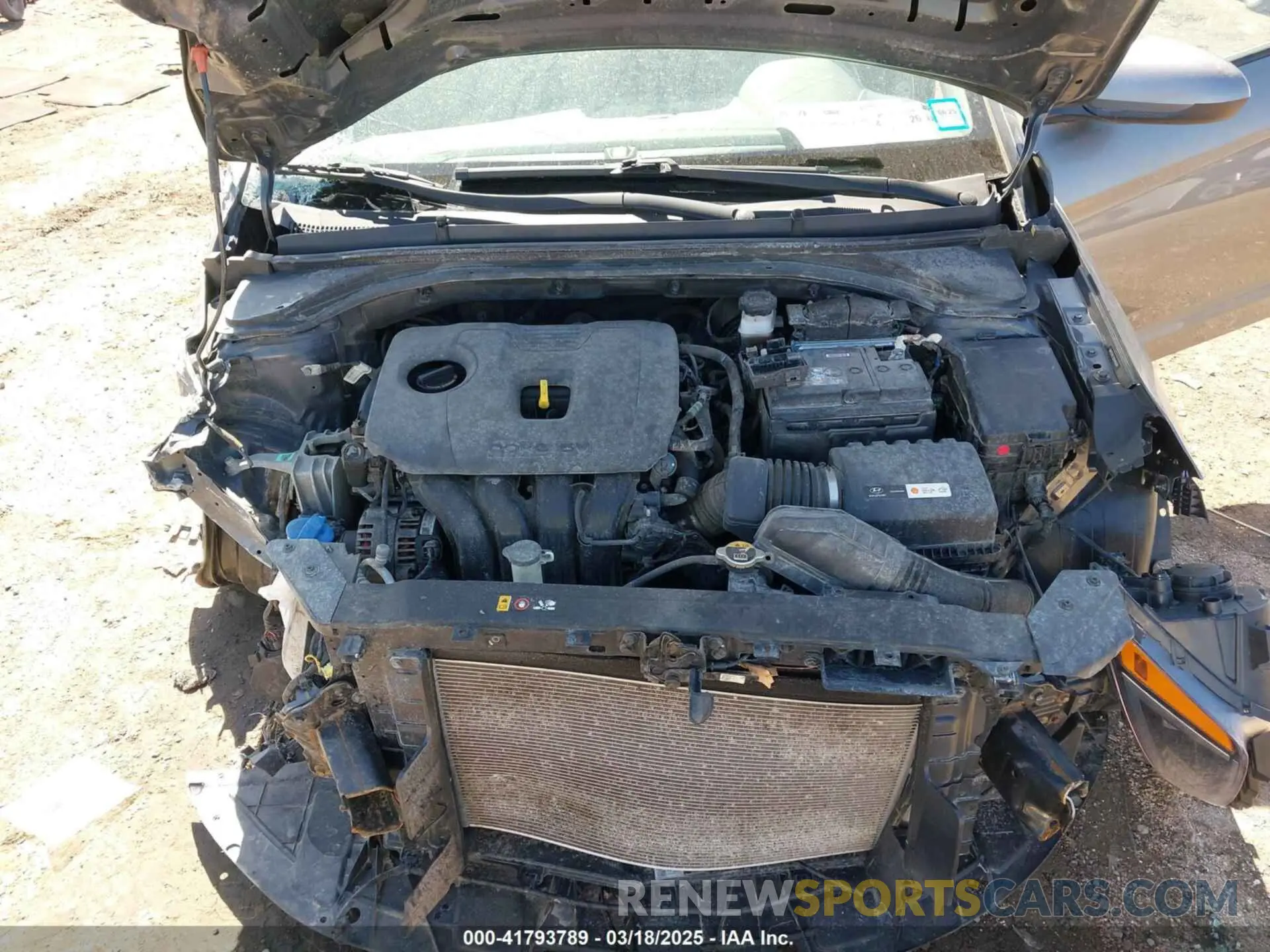 10 fotografías del automóvil dañado 5NPD74LF2KH446404 HYUNDAI ELANTRA 2019