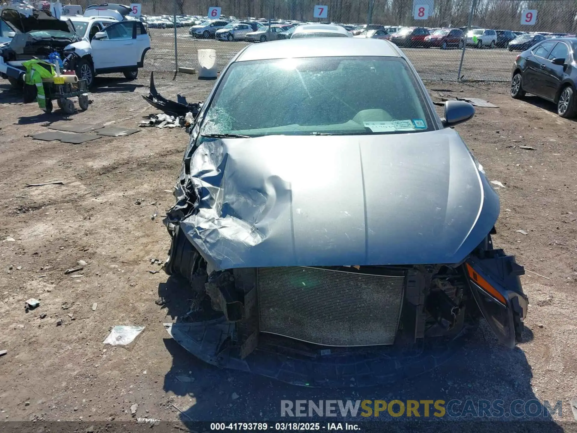6 fotografías del automóvil dañado 5NPD74LF2KH446404 HYUNDAI ELANTRA 2019