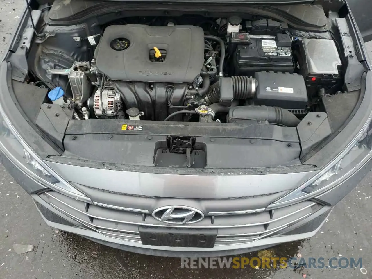 11 fotografías del automóvil dañado 5NPD74LF2KH460447 HYUNDAI ELANTRA 2019