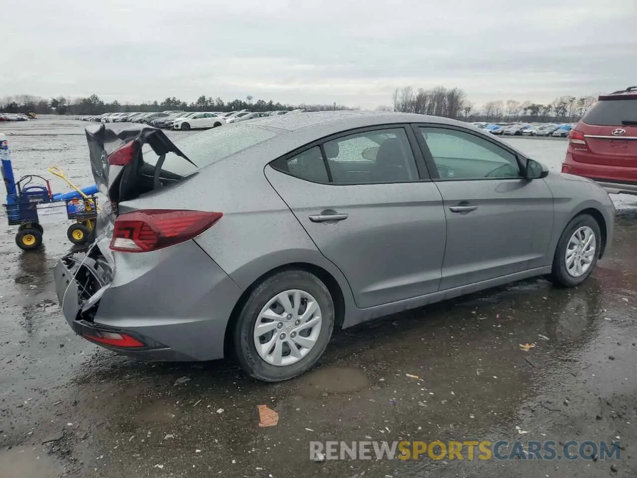 3 fotografías del automóvil dañado 5NPD74LF2KH460447 HYUNDAI ELANTRA 2019