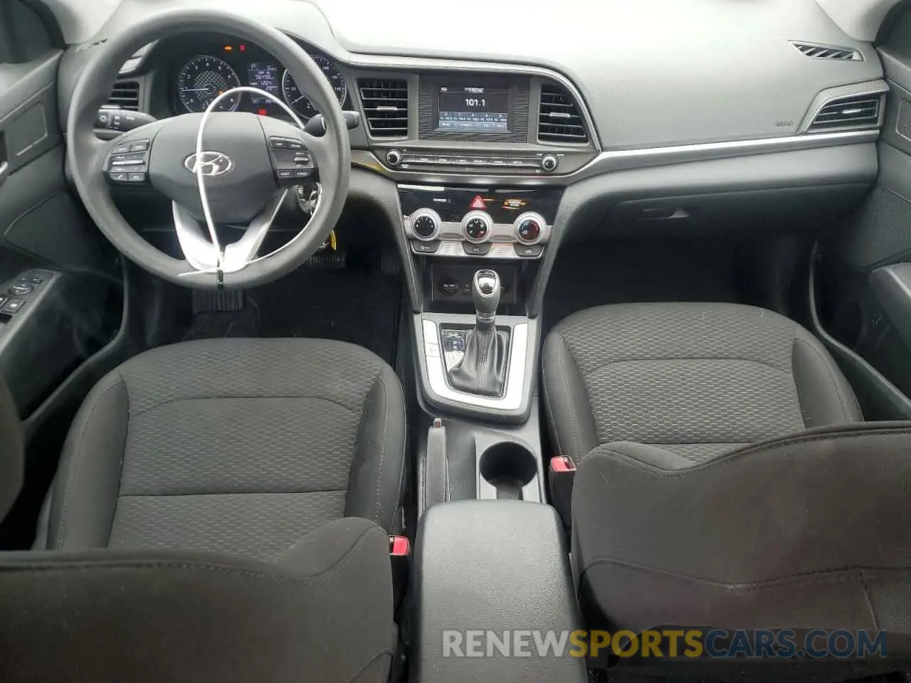 8 fotografías del automóvil dañado 5NPD74LF2KH460447 HYUNDAI ELANTRA 2019