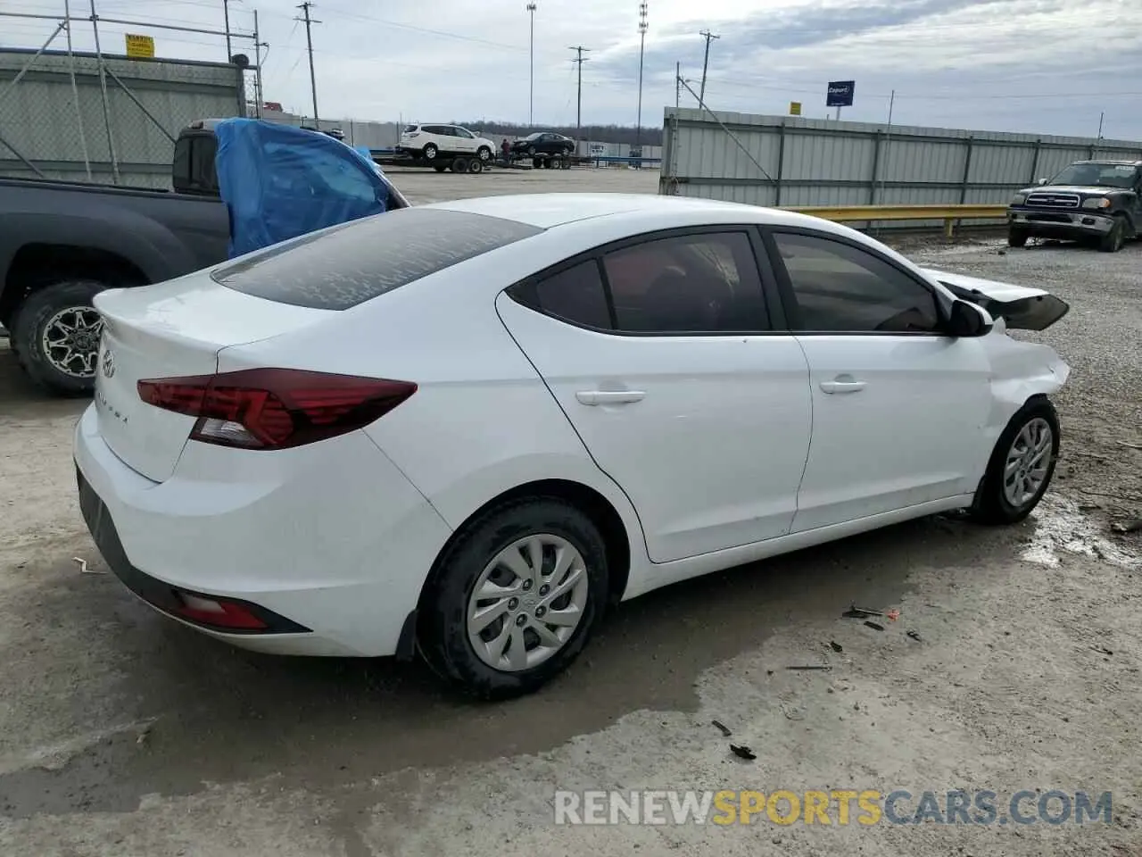 3 fotografías del automóvil dañado 5NPD74LF2KH473926 HYUNDAI ELANTRA 2019