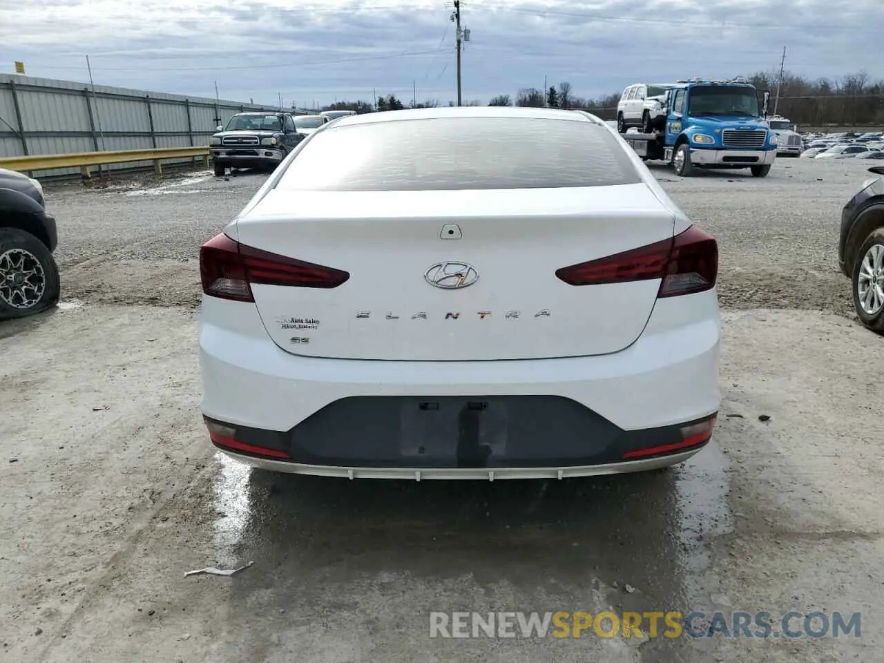 6 fotografías del automóvil dañado 5NPD74LF2KH473926 HYUNDAI ELANTRA 2019