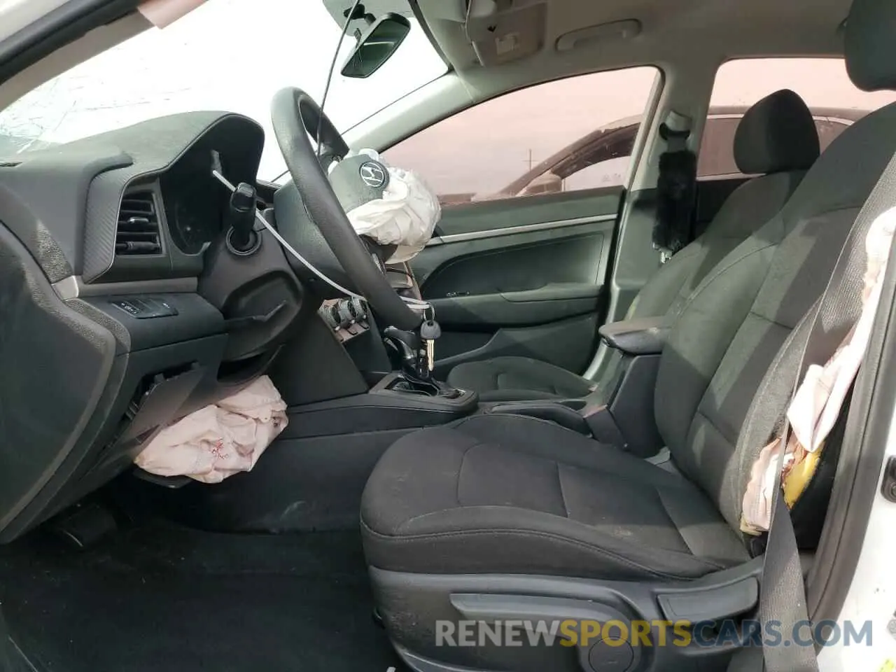 7 fotografías del automóvil dañado 5NPD74LF2KH473926 HYUNDAI ELANTRA 2019