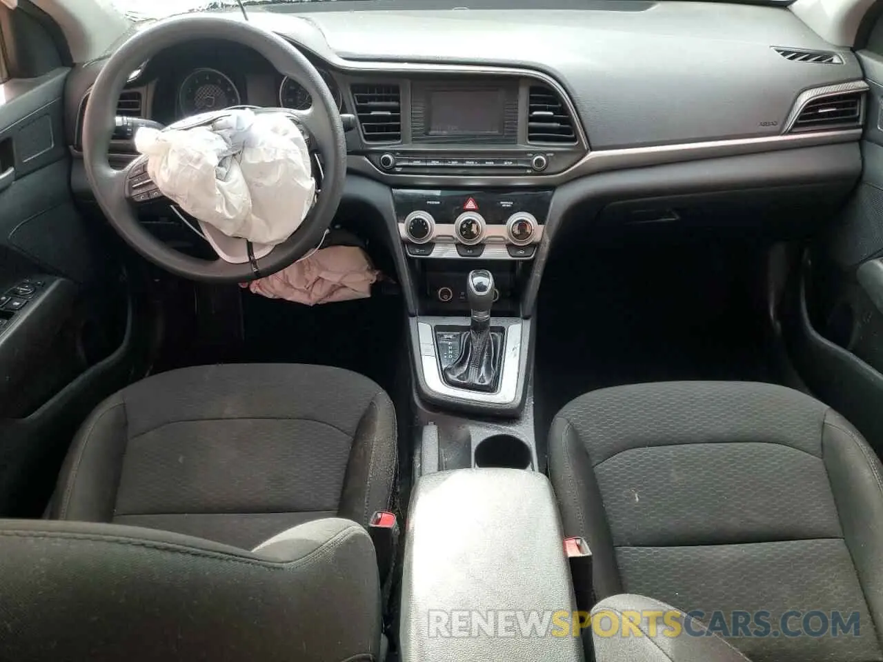 8 fotografías del automóvil dañado 5NPD74LF2KH473926 HYUNDAI ELANTRA 2019